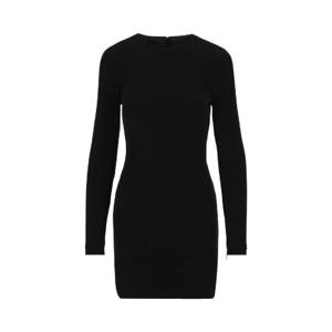 Balenciaga 롱 슬리브 미니 드레스 725079TMO70 1000 TP934676658