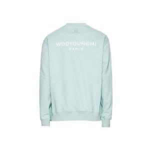 우영미 백 로고 스웨트셔츠 민트   23FW W233TS27717M