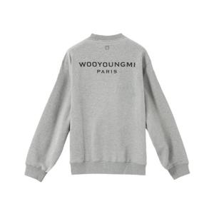 우영미 백로고 스웨트셔츠 그레이   24FW W243TS27721G