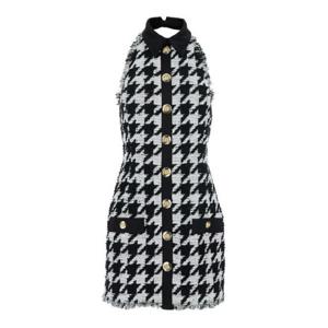 발망 발망 블랙 화이트 미니 원피스 2123999