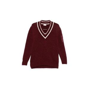 몽클레어 몽클레어 버건디 니트 2134021