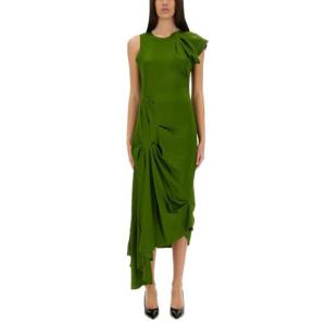 빅토리아 베컴 미디 원피스 1225WDR006342A ALGAE GREEN