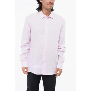 알마니 긴팔 셔츠 D41SM0 D10F9 302 Pink