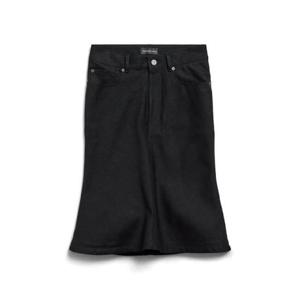 발렌시아가 발렌시아가 고뎃 블랙 미니 스커트 2192707