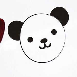 할인 스마일판다 차량용스티커 / 초보운전 자동차