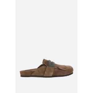 BRUNELLO CUCINELLI 모닐리 스웨이드 블로퍼 1837528