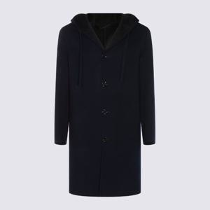 라르디니 후드 버튼 울 코트 AARUT C65632850