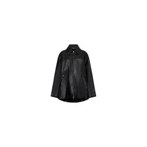 발렌시아가 백 컷아웃 블랙 레더 자켓 1753898