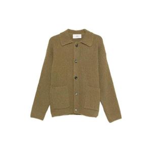 AMI Paris 골지 가디건 HKC354KN0112298