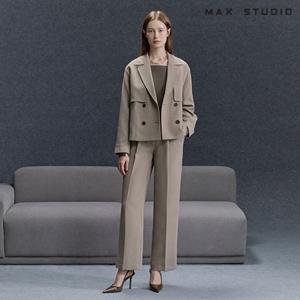막스스튜디오 25FW 트렌치 재킷 셋업 2PCS (재킷+팬츠)