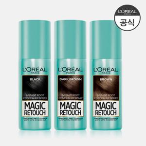 [로레알] [2개] 매직 리터치 새치커버 스프레이 3종 택1