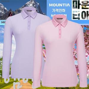 [마운티아] 23년형 여성 간절기 카라 베리엄티셔츠2