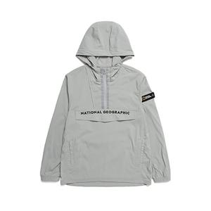 [내셔널지오그래픽 키즈] N211KJP090 아노락 후드 자켓 GREY