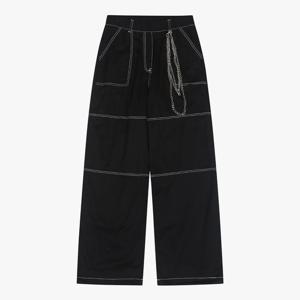 [더데이걸]스티치 배색 면바지 TGTA24802
