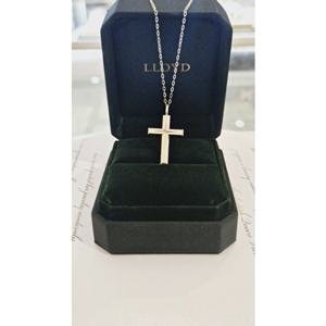 로이드 14k 별컷팅 십자가 펜던트 LPP24023G