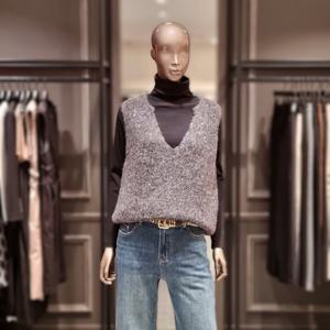[알렉시스엔] 제시뉴욕 스팽글 니트베스트 BFM5PNKV8100