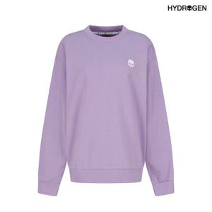 [하이드로겐] 유니 베이직 스컬로고 맨투맨 H31D1FM003_PP