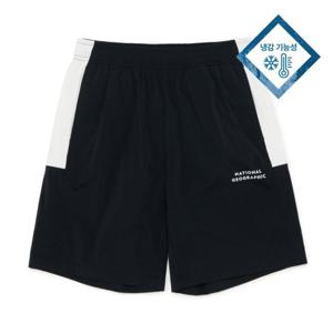 내셔널지오그래픽 키즈 프로즌 쿨웨이브 컬러블럭 우븐 5부 반바지 (K252UHP140)
