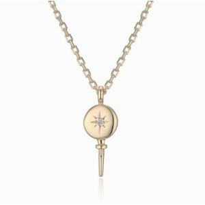 [로이드] 주문제작 다이아몬드세팅  워치키 목걸이 LNF21013D