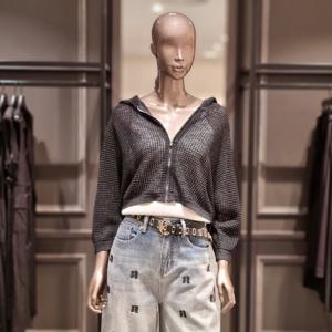 [알렉시스엔] 제시뉴욕 펀칭망사 후드집업 BFM5PNKG8880
