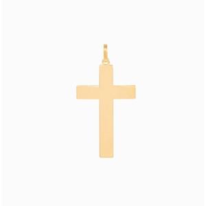 [로이드] 주문제작 옐로우 타임리스 크로스라인 십자가 14k 펜던트 (M) LPP23015G