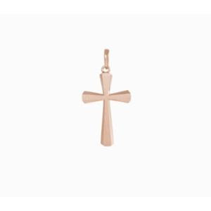 [로이드] 주문제작 타임리스 센터 포인트 십자가 14k 펜던트 (S) LPP23028G