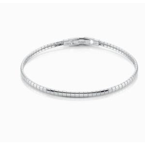 [로이드] 주문제작 2.5mm 실버 스네이크 체인 팔찌 19cm LLBS24209S