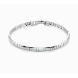 [로이드] 주문제작 4mm 실버 스네이크 체인 팔찌 18cm LLBS24211S
