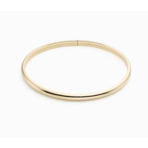 [로이드] 주문제작 데일리 하프서클 14k 뱅글팔찌 (4mm) LWB23044G