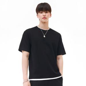 [체이스컬트]남성 레이어드 반팔 티셔츠-EBRK5815D03