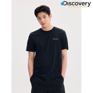 [디스커버리] 프레시벤트 남성 벤프 반팔티셔츠 DMRS65053-BKS