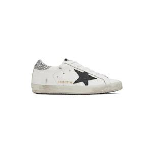 Golden Goose 스니커즈 SSENSE 익스클루시브 화이트 슈퍼스타 스니커즈 241264F128006