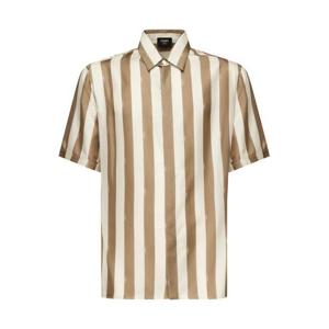 펜디 반팔 셔츠 FS0795 AU6ZF1QYZ Beige
