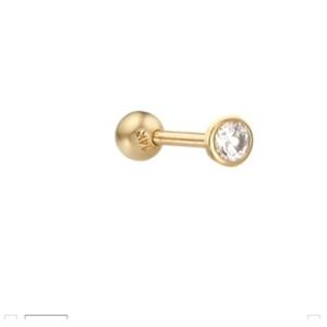 [로이드] 원큐빅  14K GOLD 골드 피어싱 LPFD1006G
