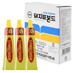돼지본드 D-5251 공업용 접착제 30ml