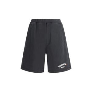 Dsquared2 로고 프린트 엘라스틱 웨이스트밴드 쇼츠 S74MU0894S25539 900 TP934721119