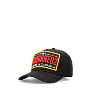 Dsquared2 디스트레스드 로고 자수 야구 모자 BCM073605C00001 2124 TP934737744
