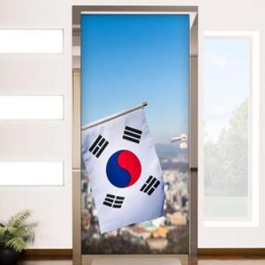 아트박스/꾸밈 ir113-한국의태극기_현관문시트지