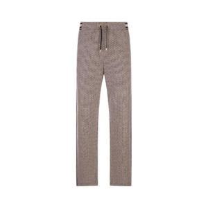 Balmain 모노그램 자카드 드로스트링 팬츠 BH1PQ032JG66 GFE TP934607696