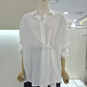 [AB.F.Z] 언발란스 포인트 긴팔 블라우스 (KSSSZ2QB33D)