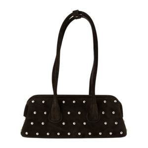 오소이 보트 와이드 미니 숄더 백 25FB01018278 SUEDE MOCHA ST