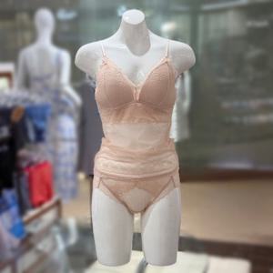 [와코루] 여성 레이시 컵런닝/삼각팬티SET (WLGC500/WLGC500T SK)