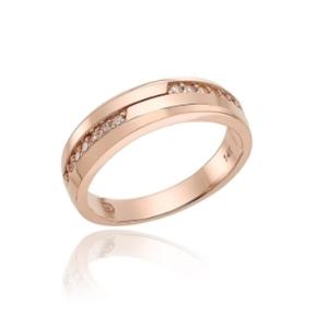 [로이드] 엔드리스 투라인 14K 골드 반지 여성 커플링 LRW22032G