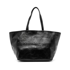 알렉산더왕 Punch logo embossed leather tote bag 10270045405448 TP720814556