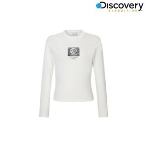 [디스커버리] 여성 그래픽 긴팔티 DWRL41054-CRS