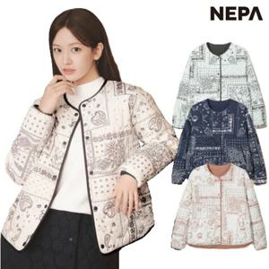 네파[택가 189,000원]여성 간절기 써모퍼프 리버시블 양면 패딩 깔깔이 자켓 안유진 착장 7L60960