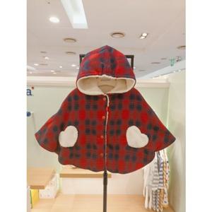 [압소바] (빨강) 25FW 루비 리버시블 케이프 (A2726204)