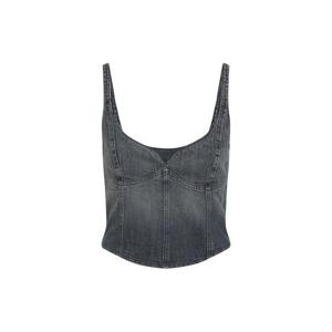 발렌시아가 민소매 티셔츠 849811TTW76 3394 BLACK