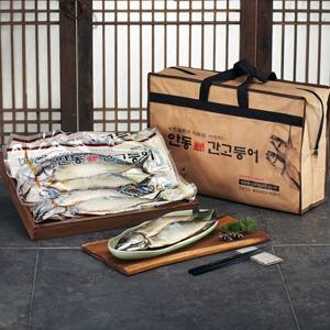 [안동맛자반] 간고등어 선물세트 700g(3손_6마리)_부직포가방