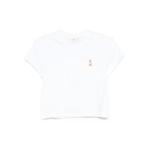 메종키츠네   반팔 티셔츠 FW25 PW00109KJ7026P100 6171020 White